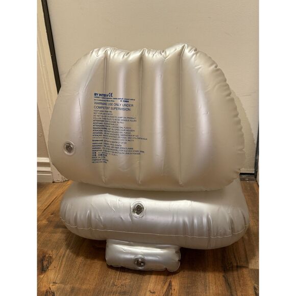 Vintage 1999 Looney Tunes Tweety Bird Kids Inflatable Chair Warner Brothers - Picture 2 of 12